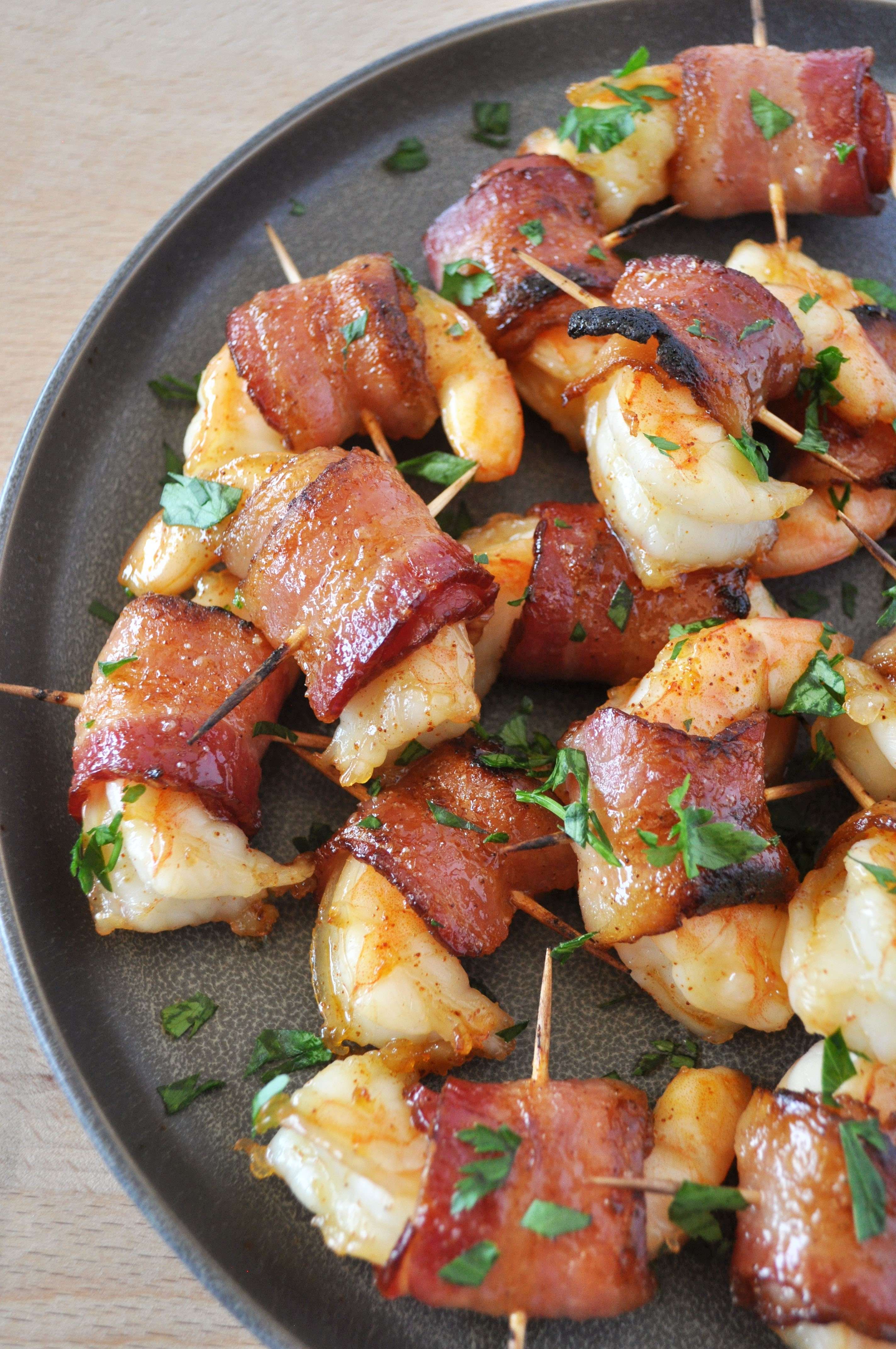 1 Bacon Wrapped Shrimp