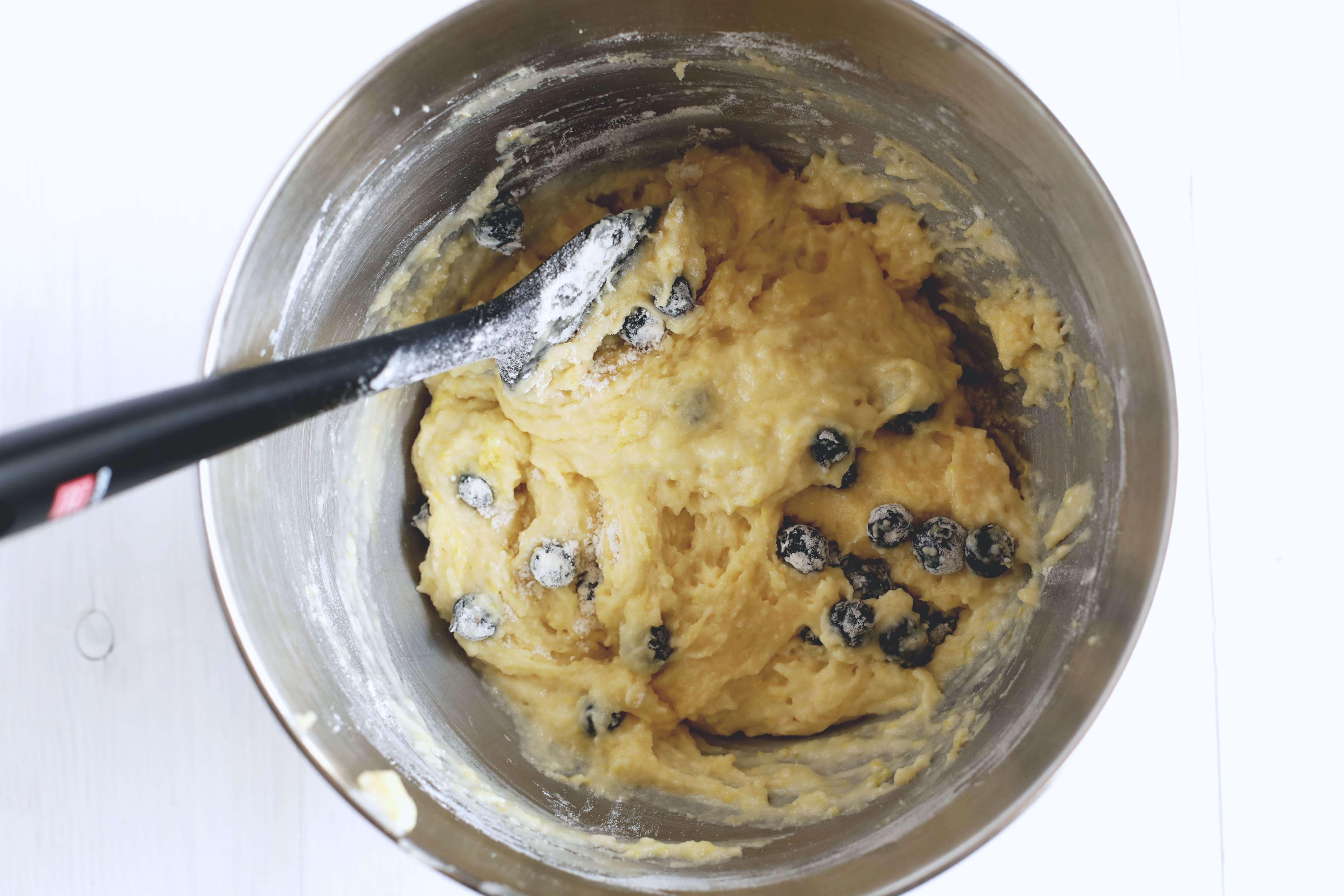 2 Lemon-Blueberry Mini Bundt Cakes