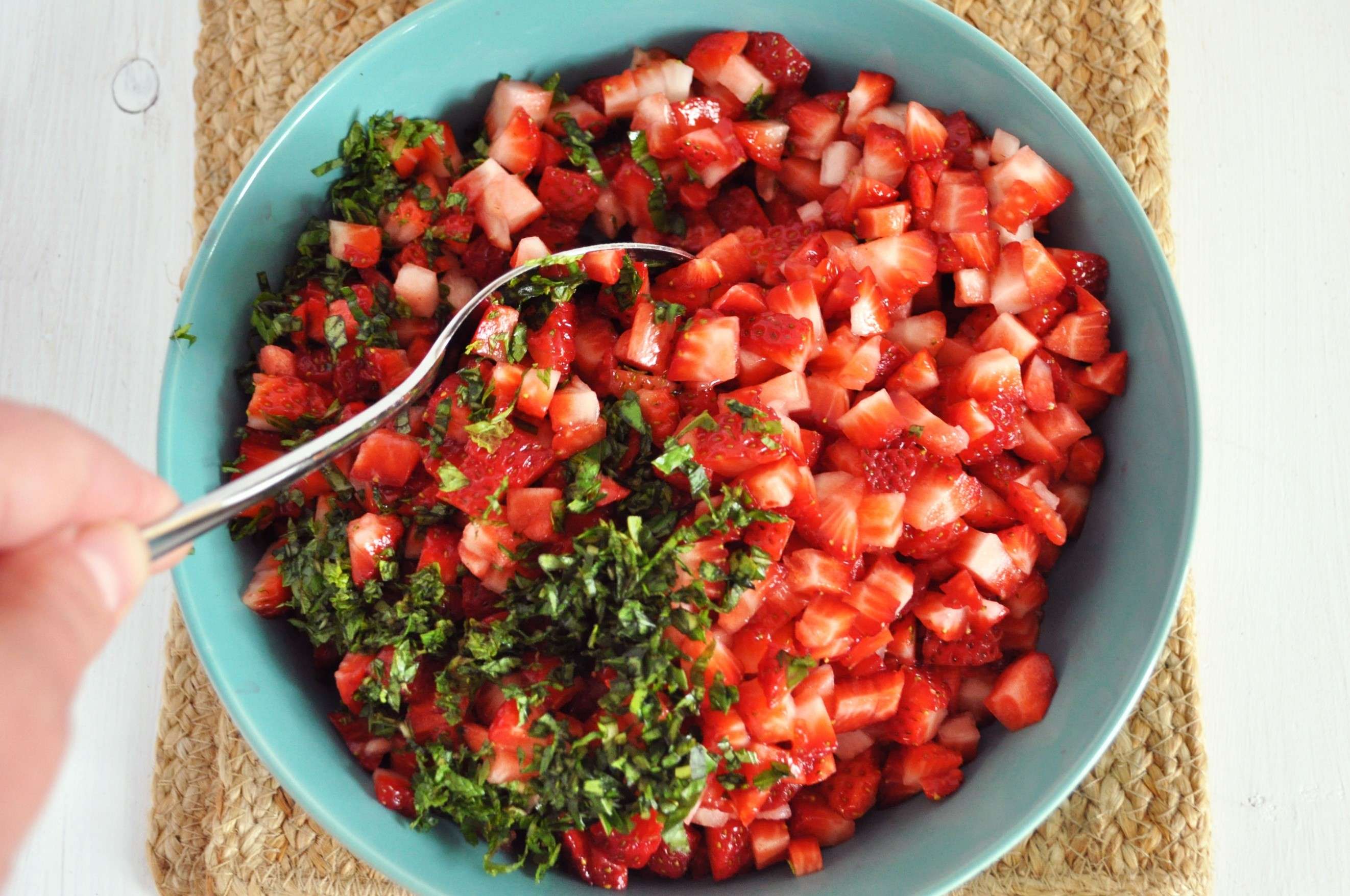3 Strawberry Balsamic Salsa