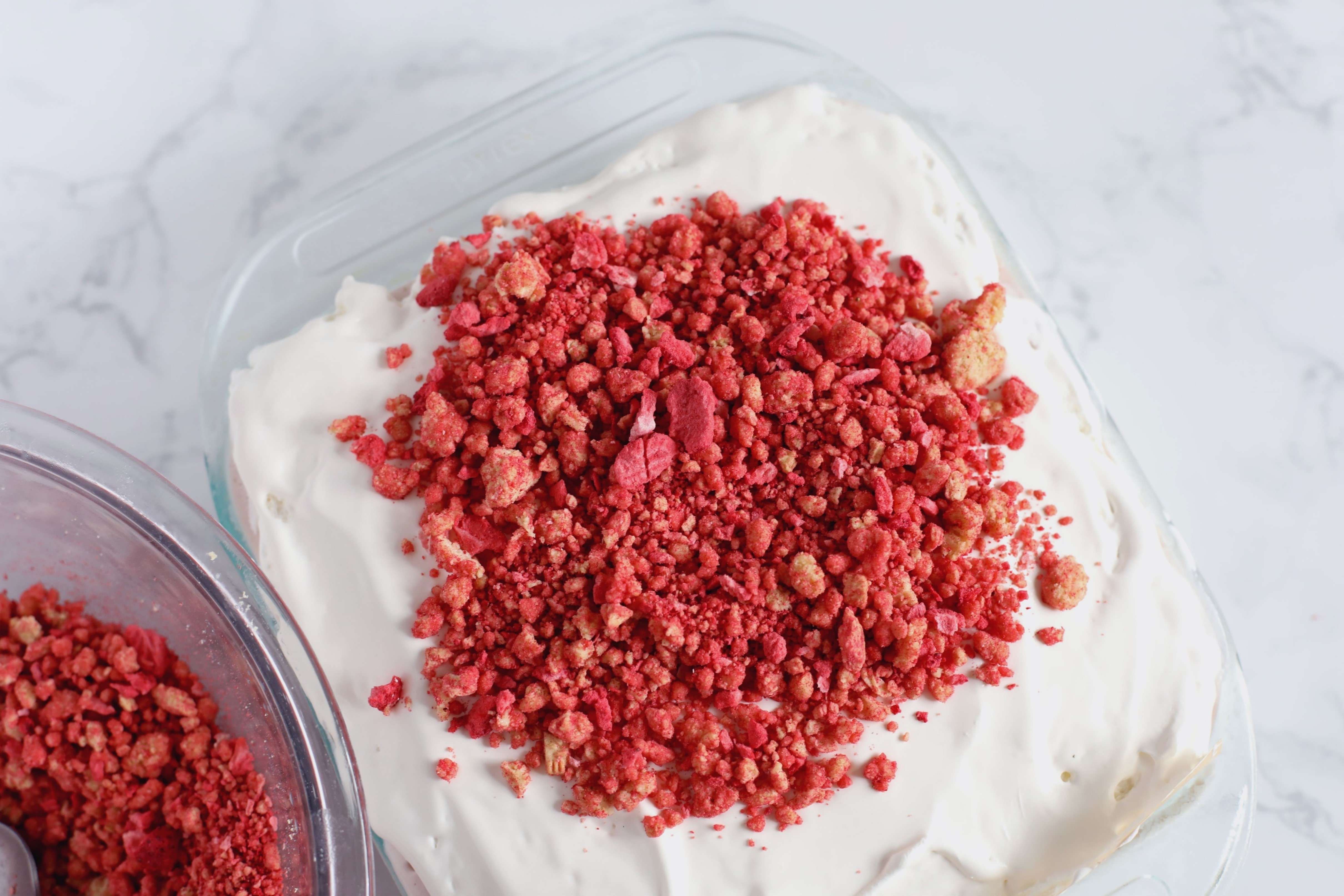 3 Strawberry Ice Cream Cake