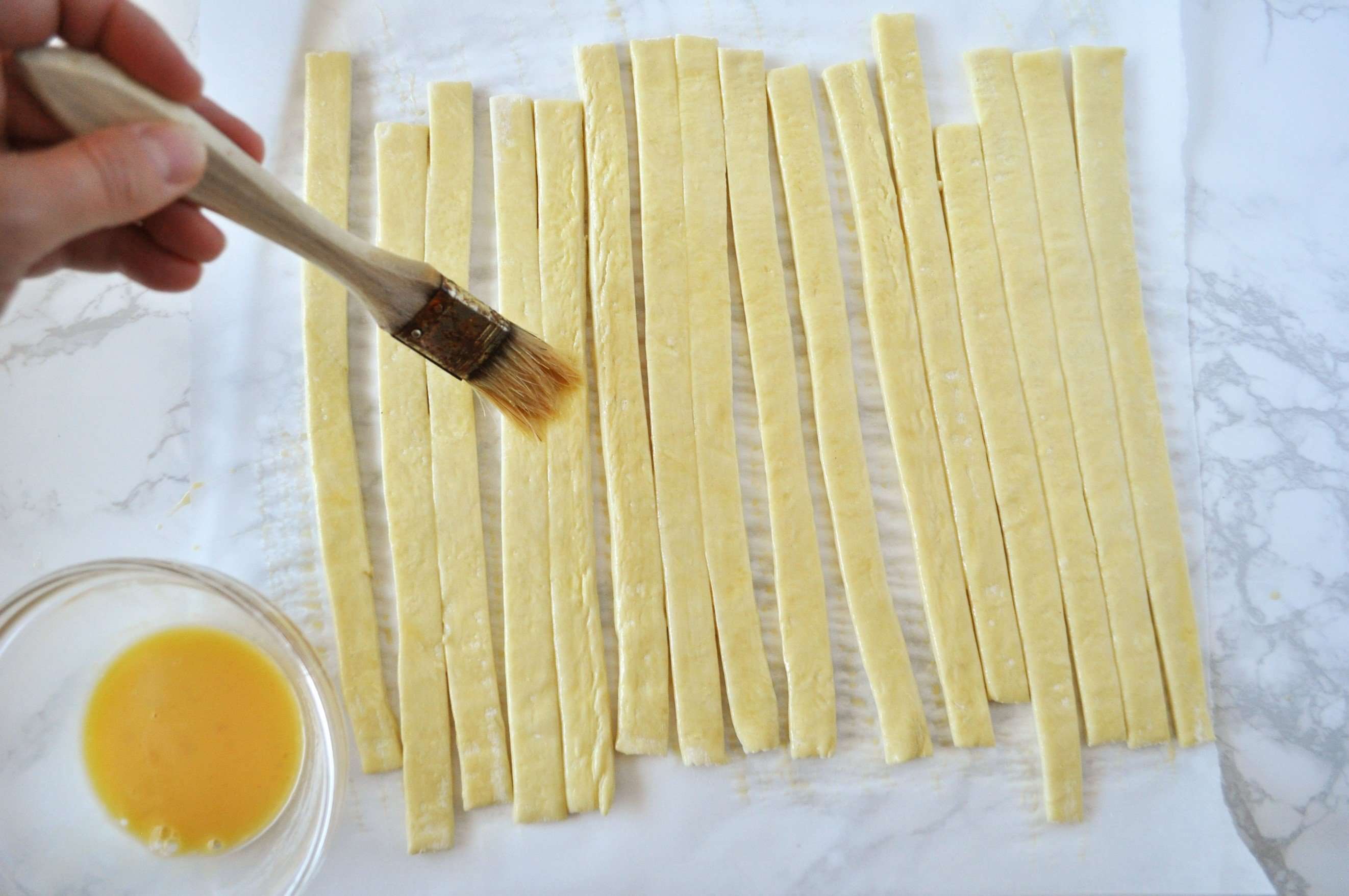 4 Honey Poached Pears in Puff Pastry