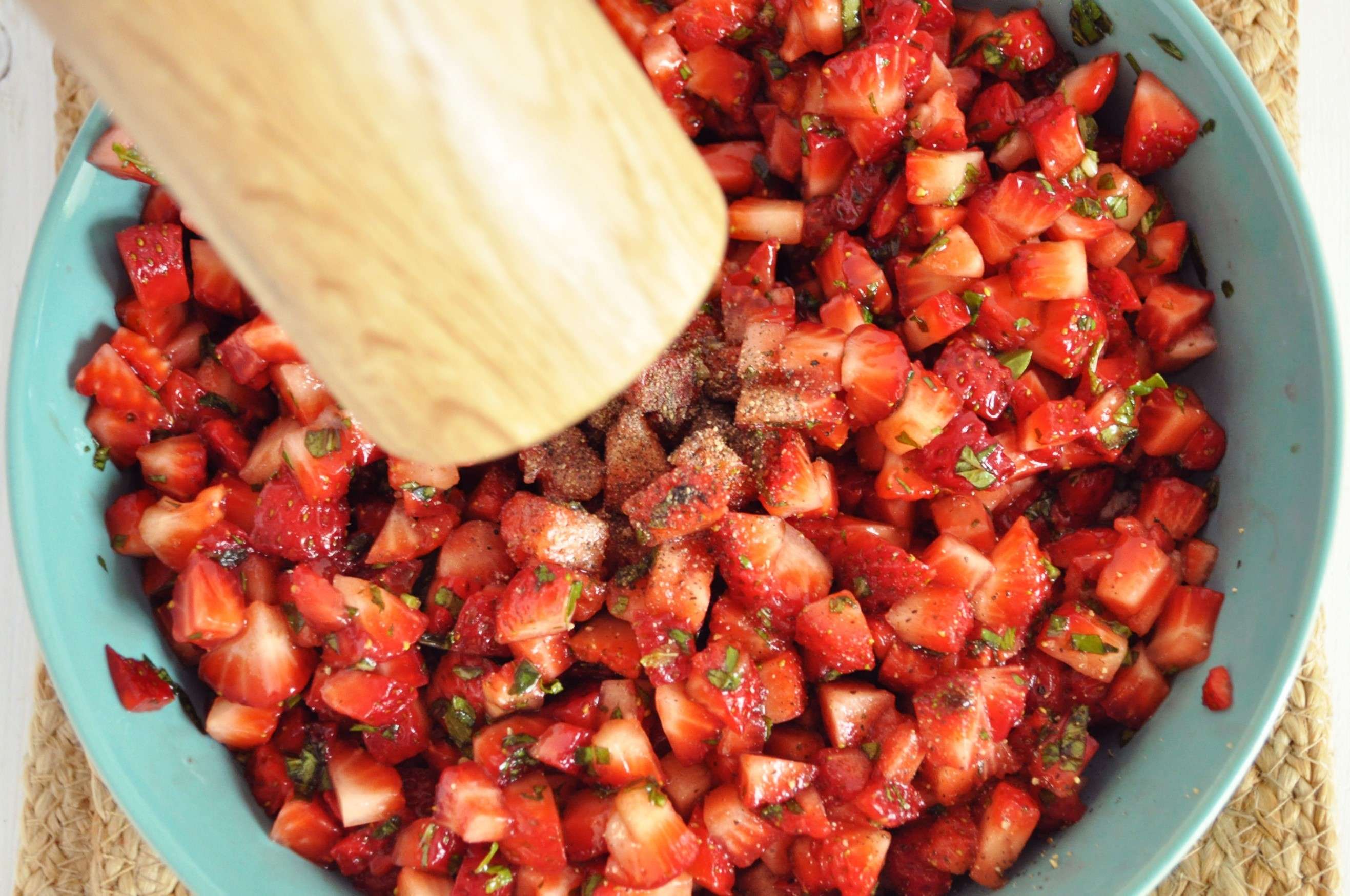 4 Strawberry Balsamic Salsa