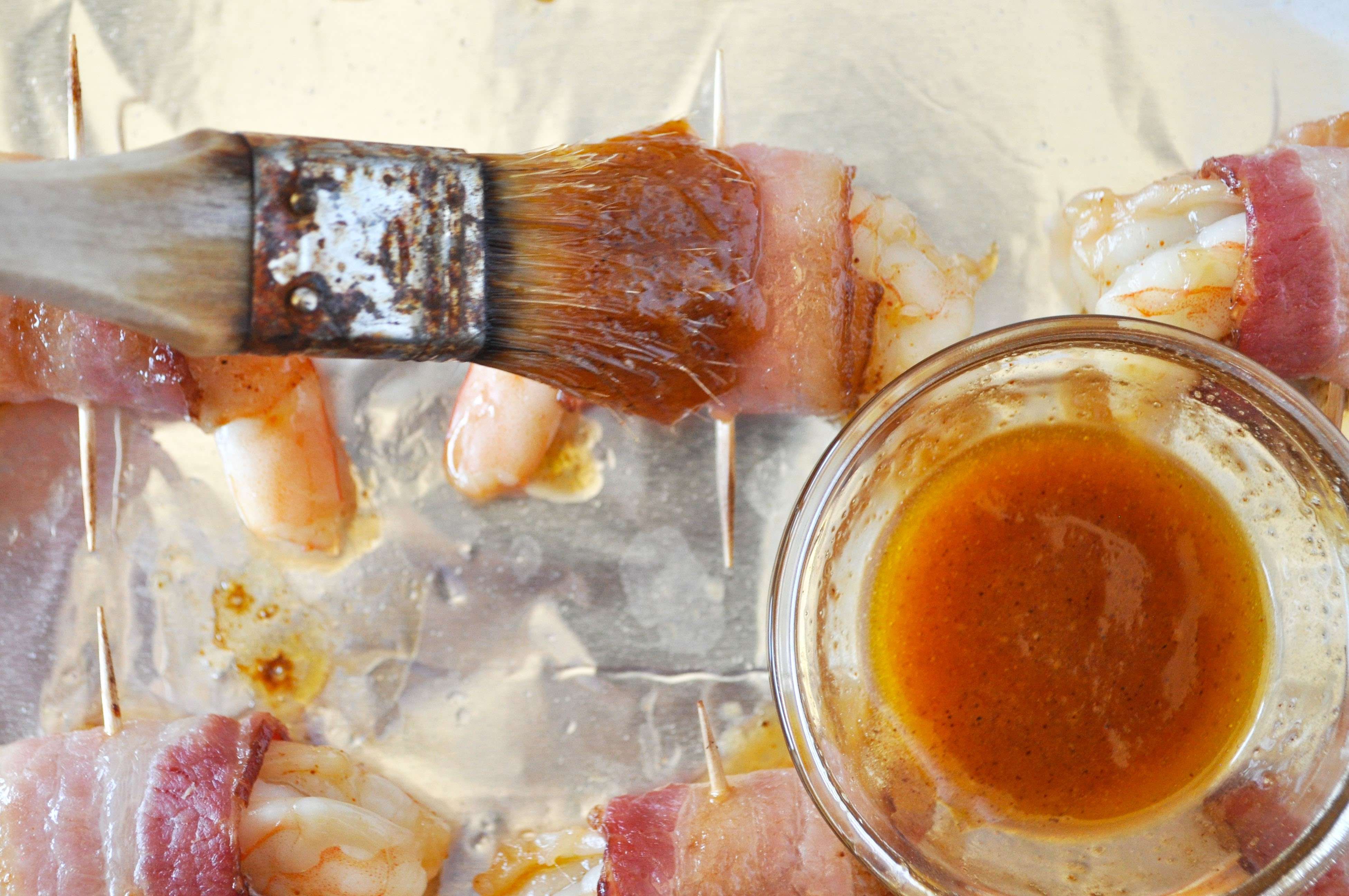 5 Bacon Wrapped Shrimp