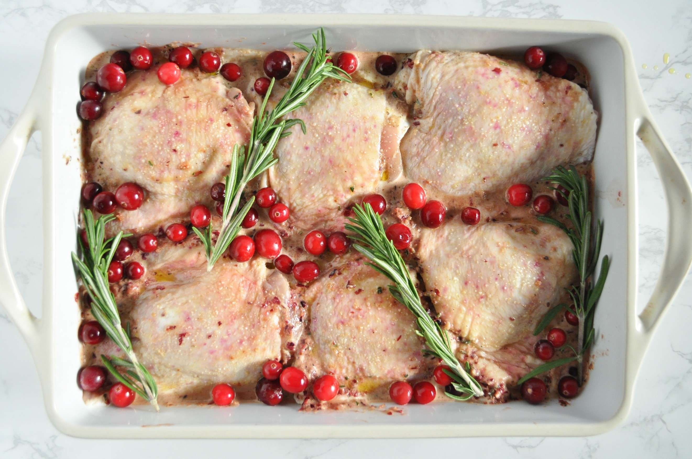 5 Cranberry Rosemary Chicken