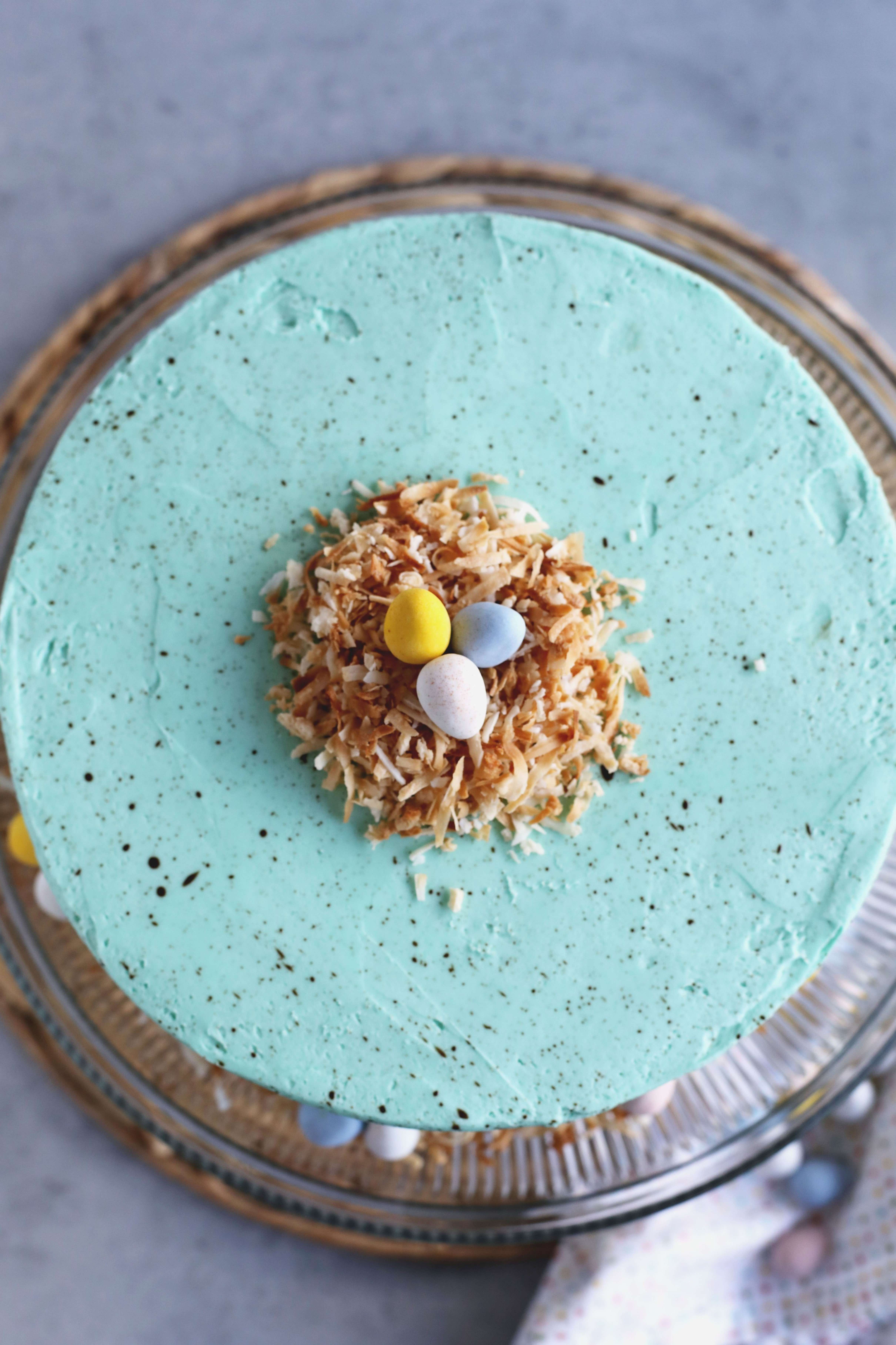 5 Speckled Egg Layer Cake