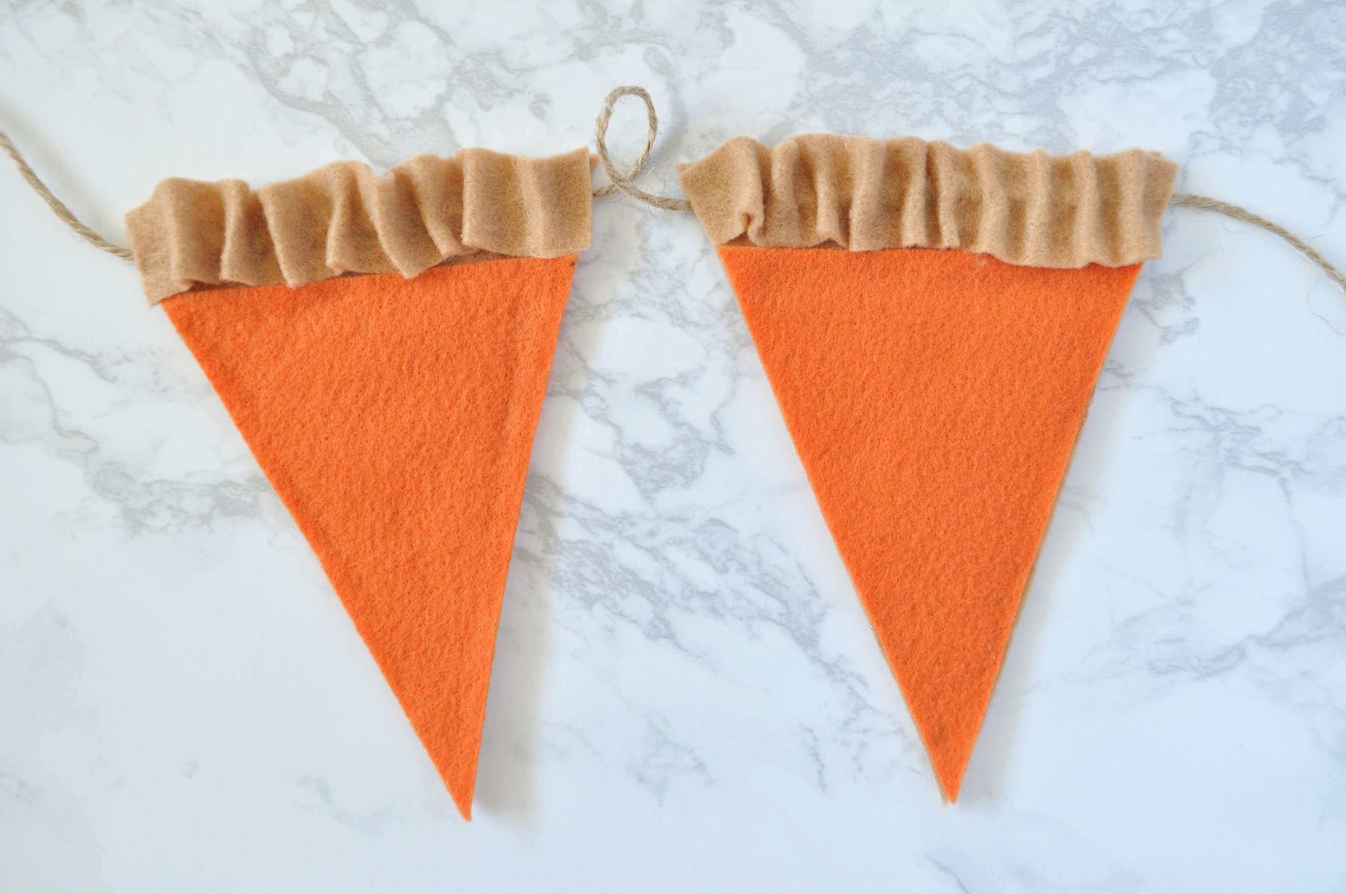 6 Pumpkin Pie Garland