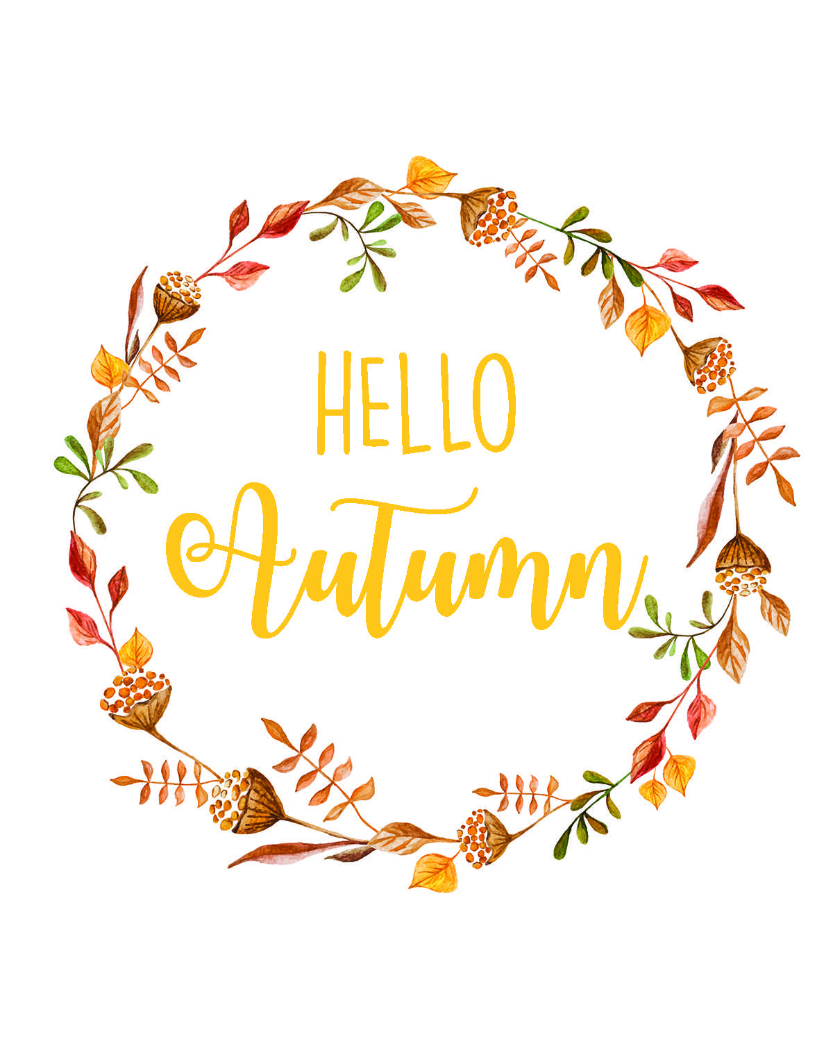 Hello Autumn
