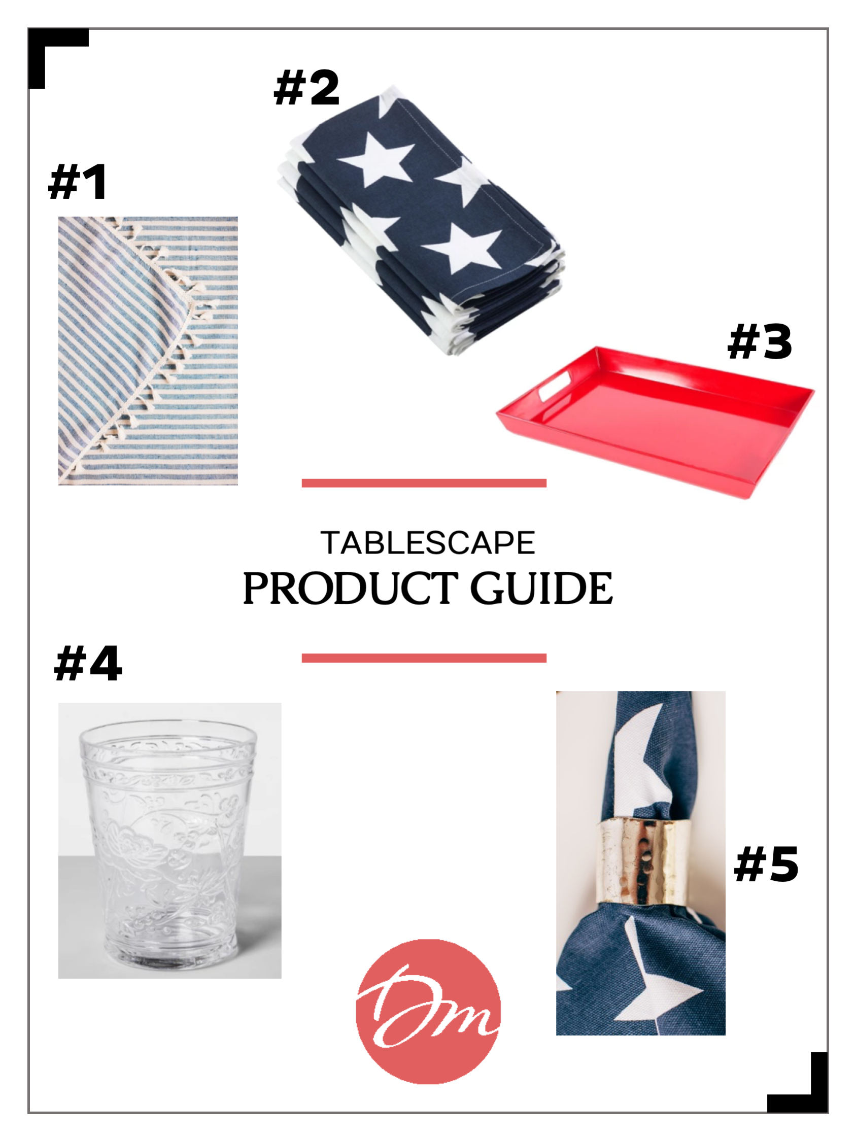 Table Scape Product Guide